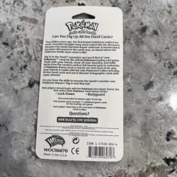 Pokemon Fossil Booster Blister Pack Lapras Artwork 1999 WOTC Factory Sealed - Image 3