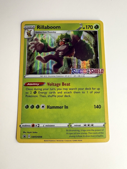 Rillaboom - (Prerelease) SWSH: Sword & Shield Promo SWSH006 Pokemon TCG NM - Image 1