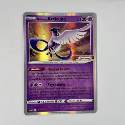 Special Pokemon TCG Indonesia Galarian Articuno Promo Indomaret 220/S-P LOW POP! - Image 1