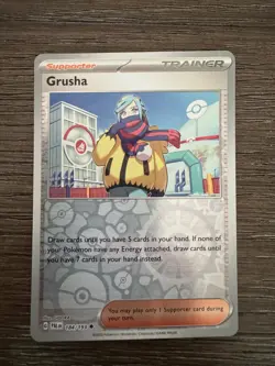 Grusha 184/193 Reverse Holo Pokemon TCG Paldea Evolved NM - Image 1