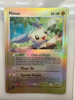 Pokemon Dragon 1 Holo Rare Foil Minun 7/97 - NM 2003 - Image 1