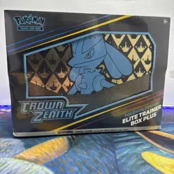 Crown Zenith Pokemon Center Elite Trainer Box Plus ETB - New Factory Sealed - Image 1