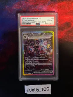 2024 POKEMON SSP EN-SURGING SPARKS SIR HYDREIGON EX 240/191 PSA 10 - Image 1