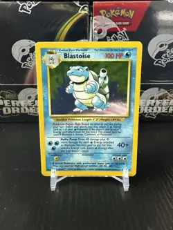 Pokemon Base Set Blastoise 1999 2/102 - Image 1