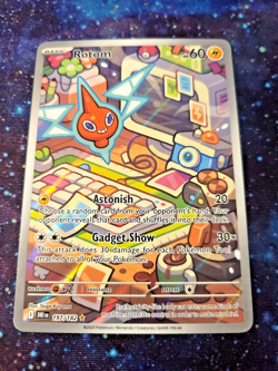 Pokemon TCG Rotom 197/182 EN DRI Destined Rivals IR NM Holo - Image 1