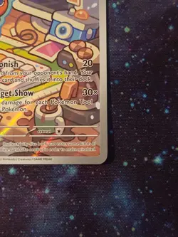 Pokemon TCG Rotom 197/182 EN DRI Destined Rivals IR NM Holo - Image 3