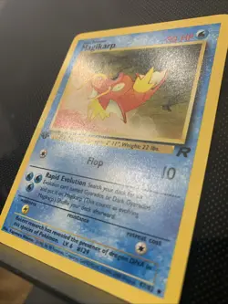 Pokemon TCG Magikarp Rocket 1st Edition 47/82 Kagemaru Himeno Vintage NM/LP - Image 3