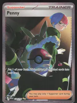 Penny 239/091 Special Illustration Rare Pokemon TCG SV: Paldean Fates NM - Image 1