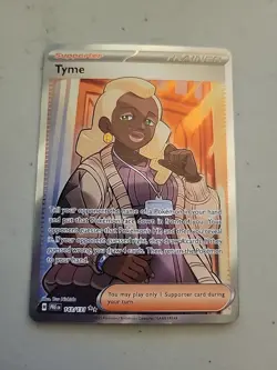 Tyme - 143/131 - Pokemon Prismatic Evolutions Full Art Ultra Rare NM - Image 1