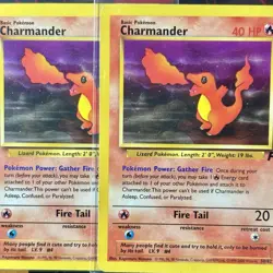Charmander x2 - Pokemon TCG - Team Rocket - 50/82 - COMMON ~ LP - Image 2