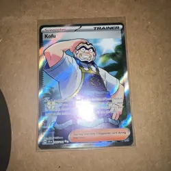 Kofu - 165/142 - Pokemon Stellar Crown Full Art Ultra Rare NM - Image 1