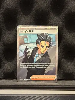 Larry's Skill - 139/131 - Pokemon Prismatic Evolutions Full Art Ultra Rare NM - Image 1