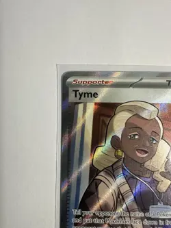 Pokemon - Tyme - 143/131 - Prismatic Evolutions Full Art Ultra Rare - NM - Image 2