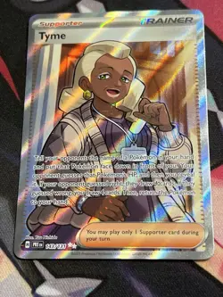Tyme - 143/131 - Pokemon Prismatic Evolutions Full Art Ultra Rare NM - Image 1
