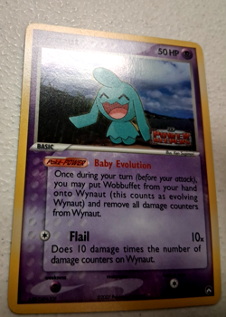 Pokemon 2007 Wynaut 70/108 Power Keepers Reverse Holo Stamped NM Fast Ship - Image 4