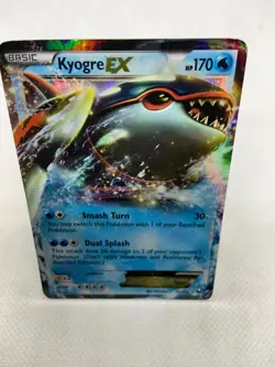 Kyogre EX 26/108 Dark Explorers Ultra Rare Holo Pokemon TCG - Image 3