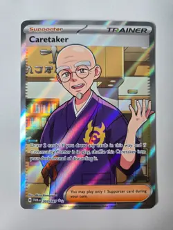 Pokemon Caretaker - 203/167 - Twilight Masquerade Full Art Ultra Rare - Image 1