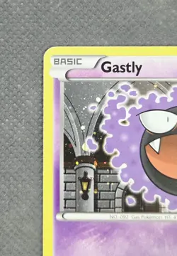 2016 Pokemon Gastly XY132 Black Star Promo Holo Rare Evolutions TCG NM - Image 3