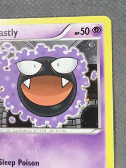 2016 Pokemon Gastly XY132 Black Star Promo Holo Rare Evolutions TCG NM - Image 4