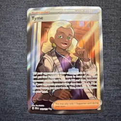 Tyme - 143/131 - Pokemon Prismatic Evolutions Full Art Ultra Rare NM - Image 1