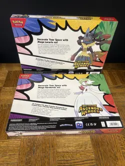 Pokemon Ascended Heroes Premium Poster Collection Mega Lucario/Gardevoir Bundle - Image 2