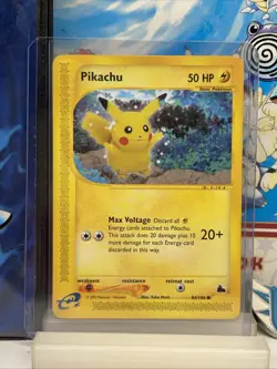 Pikachu 84/144 - 2003 Pokemon Skyridge Non Holo E-Reader (LP) - Image 1