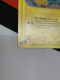 Pikachu 84/144 - 2003 Pokemon Skyridge Non Holo E-Reader (LP) - Image 3