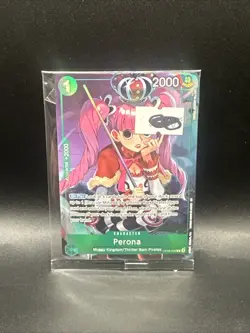 One Piece TCG Perona OP09-034 Illustration Box Vol. 4 Promo Sealed English - Image 1