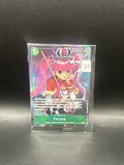 One Piece TCG Perona OP09-034 Illustration Box Vol. 4 Promo Sealed English - Image 1