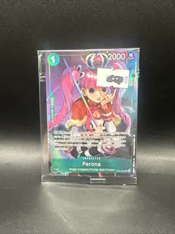 One Piece TCG Perona OP09-034 Illustration Box Vol. 4 Promo Sealed English - Image 1