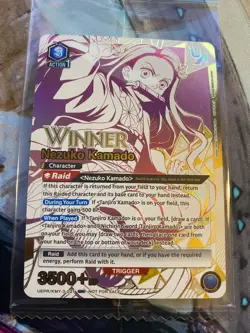 Nezuko Kamado (021) (Winner) - Union Arena Promotion Cards (UEPR) - Image 1
