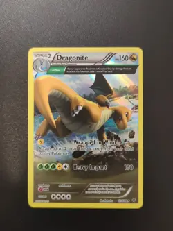 Pokemon Dragonite 52/108 Holo Rare Card Roaring Skies XY NM - Image 1