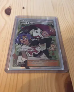 Pokemon Jessie and James Full Art Hidden Fates Card 68/68 - Image 4