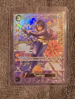 One Piece CCG Tashigi ST06-006 Holo Character Card 4000 Power - Image 2