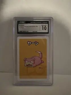 2019 CGC GEM MINT 10 Slowpoke Pokemon Japanese Old Maid Playing Card - Image 1