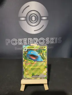 Pokemon TCG Venusaur ex 003/165 Scarlet & Violet 151 English Half Art Card - Image 1