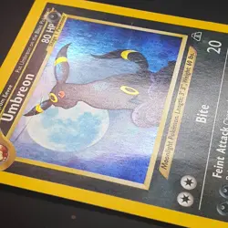 Umbreon 13/75 Holo Rare Neo Discovery Pokemon Card - Image 2