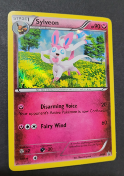 2013 Pokemon XY04 SYLVEON Holo VGC Playing Card 5bon Graphics - Image 2