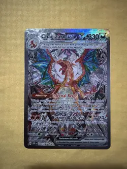 Charizard ex 223/197 SIR Obsidian Flames Pokemon Card NM/Mint - Image 1