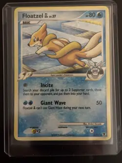 Floatzel GL 4/111 Pokemon TCG Rising Rivals Rare Holo - Image 1