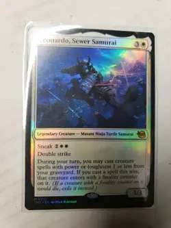 Leonardo, Sewer Samurai Teenage Mutant Ninja Turtles Regular Foil - Image 1