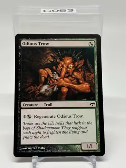MTG Magic the Gathering Odious Trow Eventide LP - Image 1