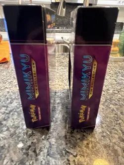 2 SEALED Boxes - 2017 Pokemon Mimikyu Pin Collection Box Sun Moon XY Fates NEW - Image 3