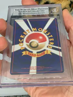 Holo Rare Japanese Dark Raichu // BGS Mint 9 (No. 26) // 2000 Pokemon - Image 3