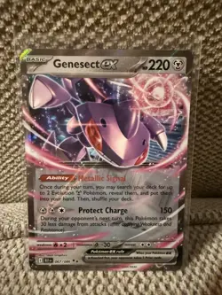 Pokemon TCG - Genesect ex - 067/086 - SV: Black Bolt Fresh Pack Pull English - Image 1