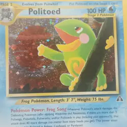 Politoad - Neo Discovery - 8/75 - Holo Rare - NM - Pokemon TCG Card!!! - Image 4