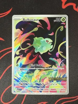 Bulbasaur 133/132 Illustration Rare Stamped Mega Evolution 2025 Pokemon Card - Image 4