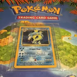 Pokemon Gyarados 6/102 Base Set Holo Rare NEAR MINT English 1999 WOTC 💎 - Image 2
