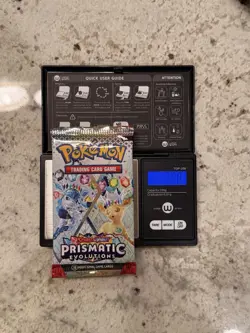 VERY HEAVY!! (22.50g) Pokemon Prismatic Evolutions– Factory Sealed Booster Pack! - Image 1