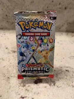 VERY HEAVY!! (22.50g) Pokemon Prismatic Evolutions– Factory Sealed Booster Pack! - Image 2